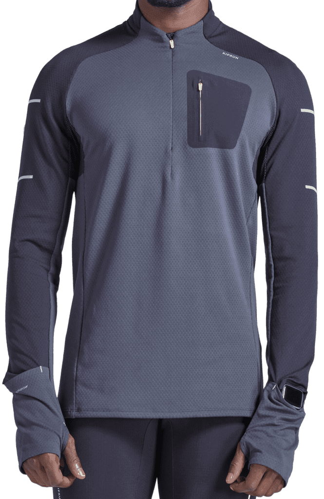 T-Shirt REI Homme Vintage Manches Longues Vert Taille L - 100% Coton Randonnée