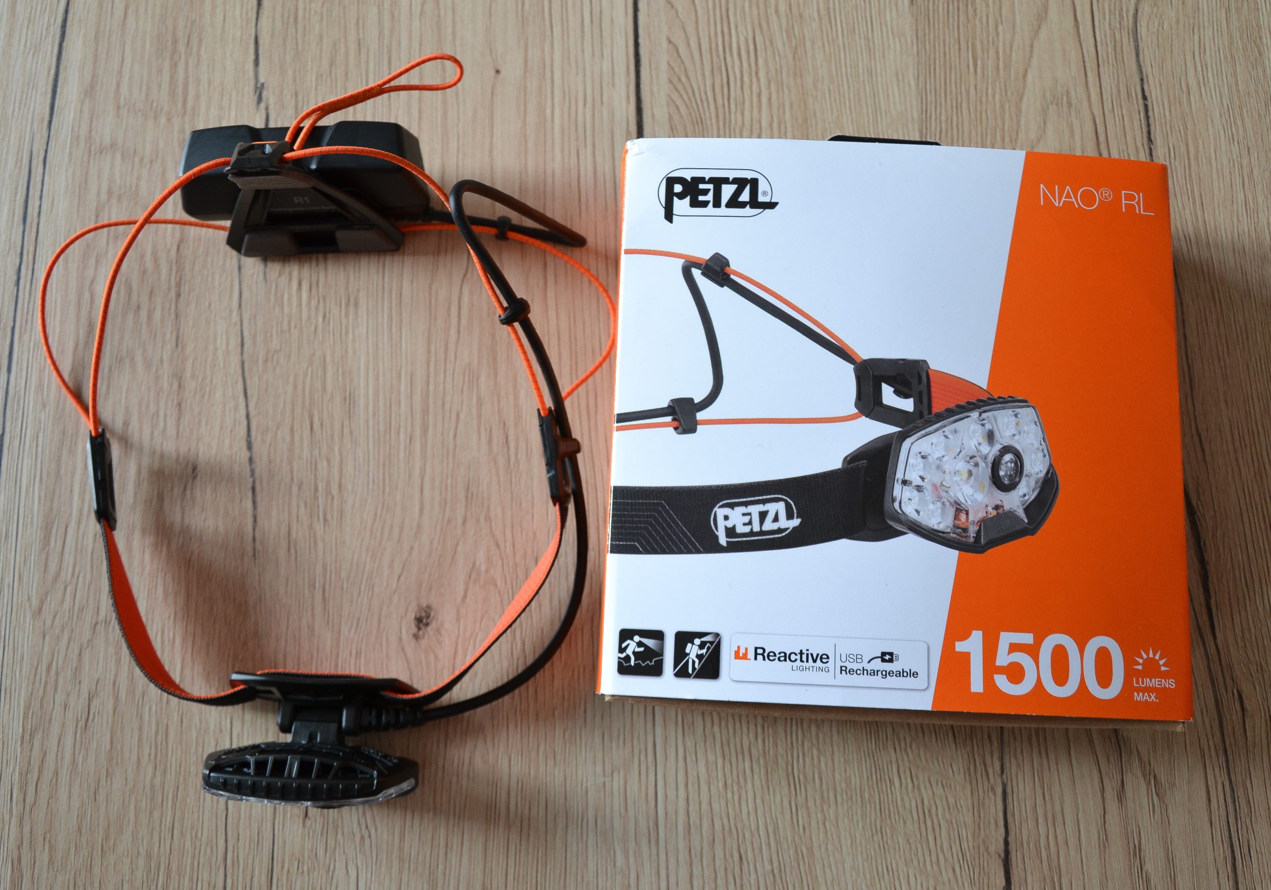 Lampe frontale rechargeable NAO RL 1500 lumens Petzl 2023
